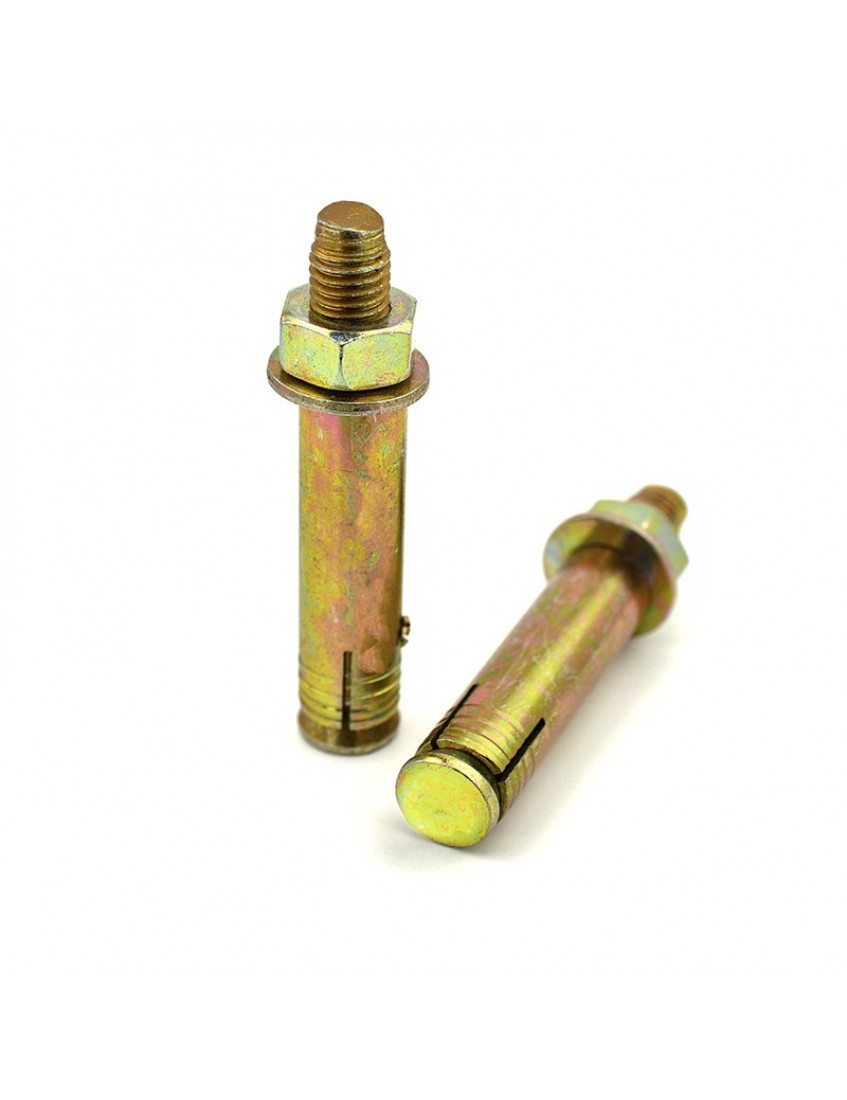 Borulu Çelik Dübel Beton Montaj Ankrajı | Galvaniz Metrik Civatalı Pullu Somunlu Ankraj GVN-A-401