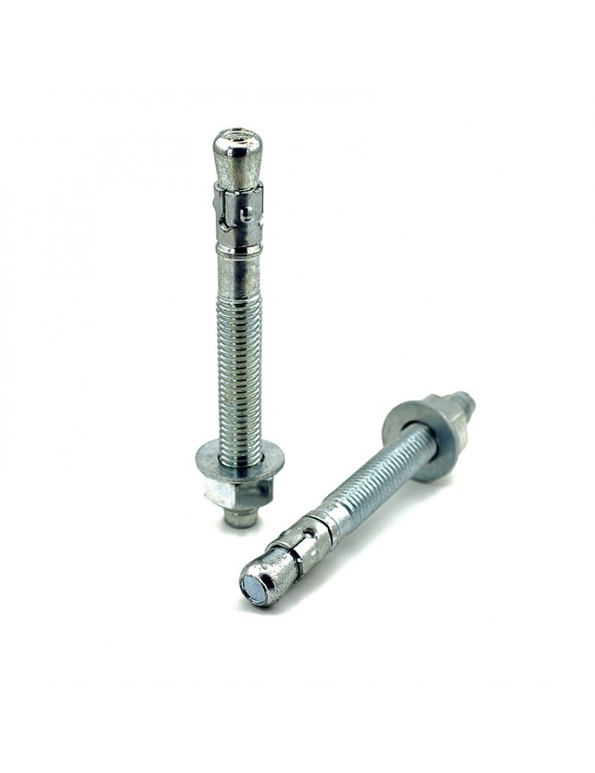 Klipsli Çelik Dübel Beton Ankraj Galvanizli Metrik Civatalı Montaj Elemanı GVN-A-408