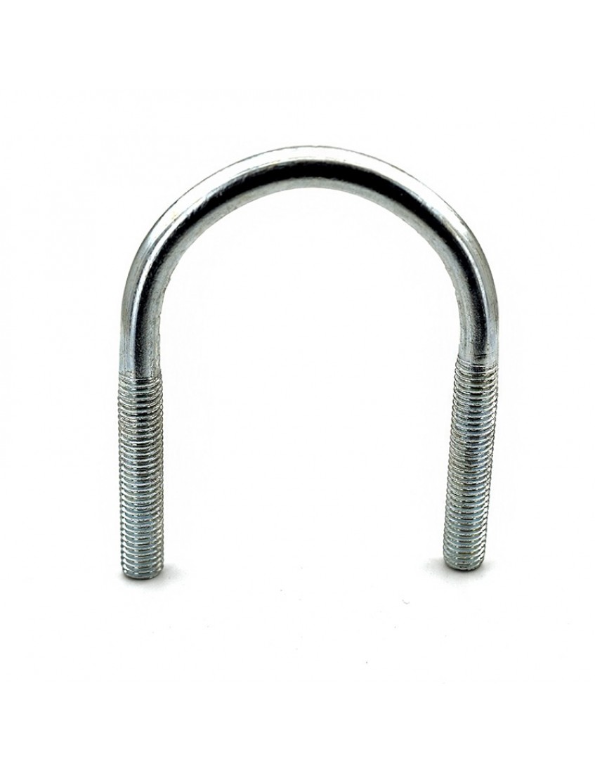 U Bolt U Civata Galvanizli Çelik Metrik Dişli Boru Kelepçe Bağlama Elemanı GVN-U-805