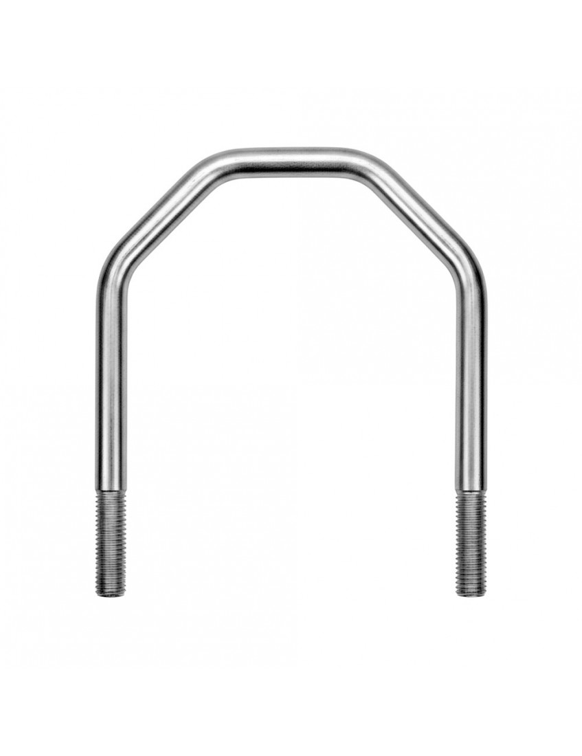 Köşeli Altı Köşe U Bolt Profil Güneş Paneli Bağlantı Elemanı | Galvanizli Çelik | GVN-U-820/2